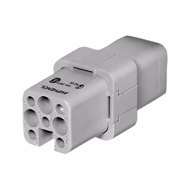 C146 10B007 500 2 Amphenol Tuchel Industrial  Modules d'insertion de connecteurs robustes